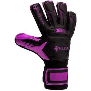 Gants de gardien de but professionnels en silicone injecté sur le dos et contact en Lycra sur la paume, avec sangle intégrée – Qualité supérieure – Offre spéciale - Product Image 3