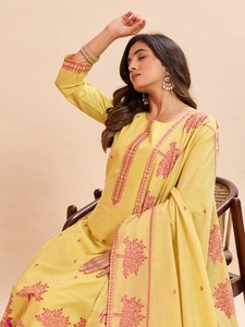 ESTA TEMPORADA DE BODAS, PRUEBA NUESTRO TRAJE PLAZZO DE DISEÑADOR CON BORDADOS Y DUPATTA - Product Image 3