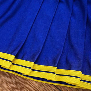 Uniformes de Porristas Personalizados con Estampado Profesional en Poliéster con Pedrería, Conjuntos de Dos Piezas para Baile de Adultos - Product Image 6