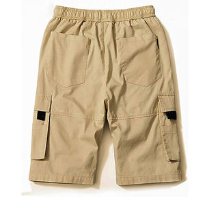 Nouveau design OEM, shorts cargo pour hommes avec ceinture élastique, respirants et confortables pour les aventures en plein air et le quotidien - Product Image 1