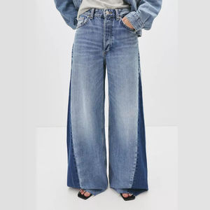 Elegante Traje de Mezclilla para Mujer, para Oficina y Uso Casual, Corte Ajustado Moderno, 100% Algodón, Transpirable y de Secado Rápido, Listo para el Verano - Product Image 6