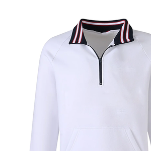 Sudadera Personalizada de la Universidad Howard, Blanca, con Cierre de Cremallera, Bordado 3D, Pedidos al por Mayor con Logotipo Personalizado para Suministro al por Mayor - Product Image 6
