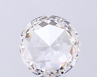 Bague solitaire avec diamant de 2,27 carats en forme de rose, certifié IGI, F VS1, polissage VG, pierre précieuse de laboratoire de qualité supérieure
