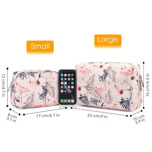Graziosa Pochette con Cerniera, Borsa da Viaggio per Trucchi per Donne e Ragazze, Piccola Borsa Cosmetica con Scomparti per Borsetta e Uso Domestico - Product Image 3
