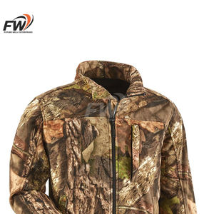 Conjunto de Chaqueta y Pantalones de Caza para Hombre, Ecológico, con Cuello Alto, Resistente al Viento, Camuflaje, con Cierre de Media Cremallera y Absorción de Humedad - Product Image 4