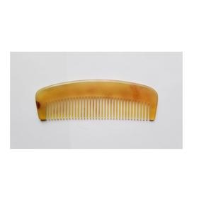 Peine de cuerno natural elegante para el cuidado del cabello, desenredante, accesorio de belleza profesional para peluquería y salón, acabado suave - Product Image 2