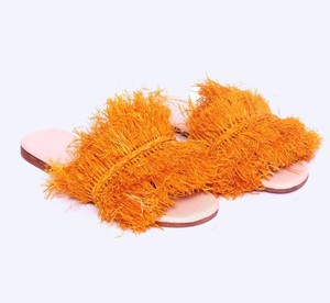 Sandalias de Rafia Hechas a Mano para Mujer |   Calzado Boho Cómodo y Elegante |   Zapatos Ecológicos de Verano |   Tamaños Personalizables - Product Image 1