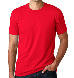 T-shirt Homme en Coton Premium 100% Personnalisable par Sérigraphie sur le Devant, Respirant, Écologique, Anti-Plis, Décontracté, Couleur Unie – Vente en Gros - Product Image 4