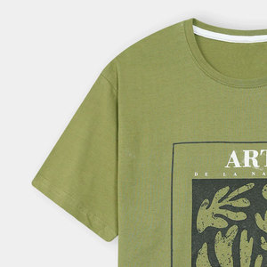 Slim Fit Breathable <b>High</b> Professional Lightweight <b>Top</b> Trendy <b>High</b> Quality Cotton Quick Dry Comfortable Custom Logo Printed Shirt - Product Image 3