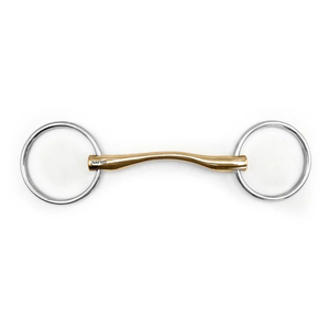 Venta al por mayor: Bocado de montura francés de oro dulce de alta calidad para caballos y ponis, accesorio de equitación premium. - Product Image 1