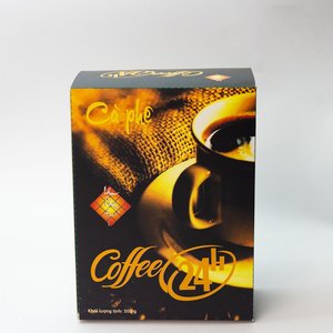 Lam Chan Au Café mezclado tostado Sabor suave Venta caliente Original de Vietnam Fábrica de café molido puro personalizable - Product Image 6