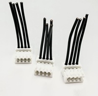 Conector USB LITE de 4 Pines, Paso 2.5/5.0, Hembra, Montaje SMT, Ajuste a Presión, para PCB, Blanco, Cumple con RoHS, Modelo 22C204-0331-75R