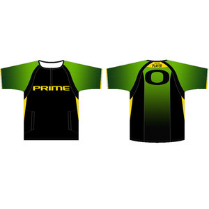 Custom Sublimated Eco-Friendly Moisture-Wicking Baseball Jersey Men's Short Sleeve Mesh Breathable Stand Team Number 25 Red - Product Image 5