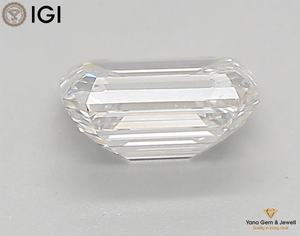 Diamante Cultivado en Laboratorio CVD con Certificado IGI, Corte Esmeralda de 2.00 Quilates, Color F, Claridad VVS1, para Joyería Premium - Product Image 4