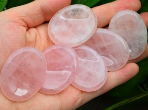 Piedra de Cuarzo Rosa Natural para el Pulgar – Piedra de Bolsillo Curativa de Cristal, Fabricante y Proveedor Mayorista de Moin Agate - Product Image 3