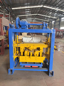 Macchinario per la Produzione di Cemento QT40-2 con Motore a Vibrazione per Diversi Tipi di Blocchi e Blocchi Forati - Product Image 3