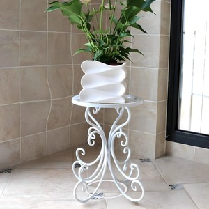 Support de Jardinière Métallique Extérieur Durable, Support de Jardinière Surélevée, Cadre en Acier Robuste, Porte-Plantes pour Patio et Jardin - Product Image 5