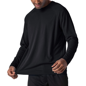 High Quality Custom Sportswear Fitness <b>Training</b> Hiking Quick Dry Plus Size <b>Long</b> <b>Sleeve</b> Sport Men's T Shirts - Product Image 2