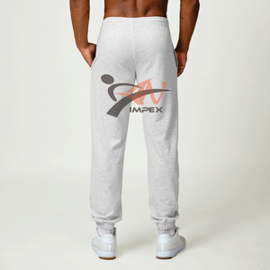 Pantalones Deportivos de Algodón y Poliéster de Alta Calidad, Estilo Casual, Cintura Media, Lisos, con Frente Plano, para Actividades al Aire Libre - Product Image 1