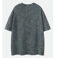 T-shirt vintage BMTH Bring Me Horizons en coton 100% respirant, anti-plis, 240g, col rond, tricoté, coupe oversize, avec impression par transfert thermique pour homme