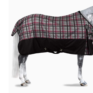 Couverture d'équitation d'hiver de luxe légère et imperméable à col intégral, vente en gros, impression de logo personnalisée, couvertures pour chevaux avec OEM ODM - Product Image 3
