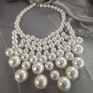 Elegante Collar de Perlas en Capas, Joyería de Moda para Mujer, Accesorios para Novia, Boda, Fiesta, Regalo - Product Image 2