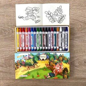 Juego de Crayones de Cera de Alta Calidad, 18 Colores No Tóxicos, Juego de Crayones de Cera Personalizado - Product Image 5