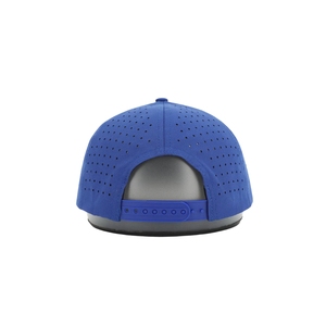 Casquette de golf personnalisée à 5 panneaux avec trous découpés au laser, logo en caoutchouc PVC sur mesure, marque privée, Injae Vina VN OEM - Product Image 3