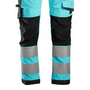 Pantalon de travail haute visibilité RICSA INTERNATIONAL pour homme, bandes réfléchissantes, poches porte-outils, certifié CE, fonction de détection des aiguilles - Product Image 4