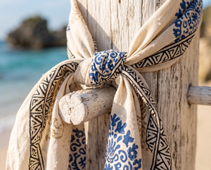 Pañuelo cuadrado de algodón hecho a mano con estampado de bloques, estilo bohemio para mujer, pañuelo para la cabeza, pañuelo de cuello vaquero, pañuelo de cuello occidental con diseño Paisley, venta al por mayor - Product Image 6