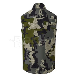 Chaleco de Caza Invernal con Patrón Sólido, Transpirable, para Actividades al Aire Libre, con Bolsillos Funcionales, Rendimiento Confiable para Actividades en la Naturaleza - Product Image 2