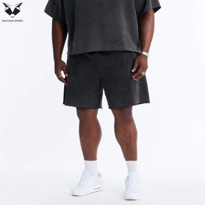 <b>Men</b>’s Athletic Fleece <b>Shorts</b> Best Quality Comfortable Sweat <b>Shorts</b> with Pockets Casual Sports Gym Training Summer Wear - Product Image 6