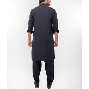 Shalwar Kameez Traditionnel de Luxe pour Hommes, Coupe Ajustée Premium, Tissu Confortable pour Mariages, Festivals et Événements Familiaux - Product Image 2