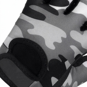 Gants demi-doigts en nylon antidérapants pour femmes, respirants, compatibles écran tactile, avec poignet réglable, pour yoga, musculation et gym - Product Image 4