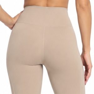 Women High Waist Stretch Fitted <b>Leggings</b> High Waist <b>Shape</b> Flexible Stretch Feel Smooth Body Fit Clean Leg Finish Comfort Fit - Product Image 4