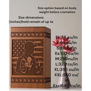 Wooden Cremation Urn for Adult Human Ashes Small Wooden Keepsake Urn for Pet Ashes urn by AYAANS - Product Image 6