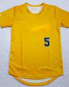 ปรับแต่งเสื้อเบสบอลลายทาง แขนสั้น คอวี ติดกระดุม มีแถบลาย ขนาดพลัสไซส์ ระบายอากาศได้ดี แห้งเร็ว - Product Image 4