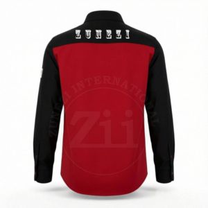 Camisa de Trabajo de Soldadura FR 100% Algodón Certificada por NFPA 2112, Venta al por Mayor, Ropa de Trabajo Industrial Transpirable Resistente a las Llamas para Hombre - Product Image 2