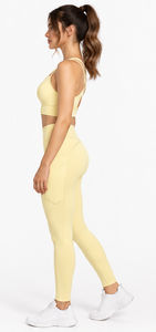 Soutien-gorge de sport pour femme sans couture côtelé, haut de sport pour yoga, fitness, gym, entraînement, soutien-gorge de course à fort impact rembourré, séchage rapide, extensible, offrant un bon maintien pour femme - Product Image 5