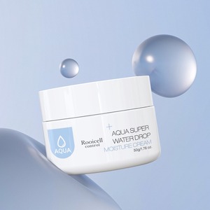 [ROOICELL] ครีมบำรุงผิวหน้า K-Beauty ไฮยาลูรอนิค แอซิด ดีพ ไฮเดรชั่น คูลลิ่ง ซูทติ้ง อควา ซุปเปอร์ วอเตอร์ดรอป มอยส์เจอร์ ครีม - Product Image 3