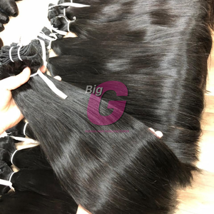 Vietnam 100% vierge Remy Extension de cheveux humains de haute qualité Double tissage Drawn Bundle avec Afro Curl Styles lâche Deep Wave Style - Product Image 3