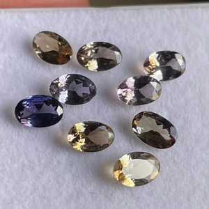 แทนซาไนต์ธรรมชาติทรงเหลี่ยมขนาด 6x4 มม. แบบไม่ผ่านการอบความร้อน ชุดรวม แทนซาไนต์ทรงรีแบบหลวม - Product Image 1