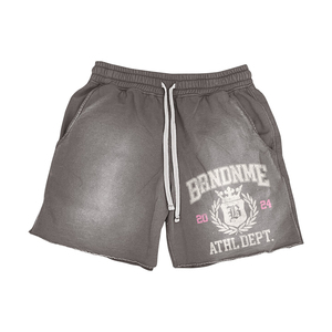 Ensemble T-shirt et short de sport vintage pour homme 2026 – Tenue décontractée 2 pièces oversize style streetwear avec imprimé graphique athlétique pour l'été - Product Image 3