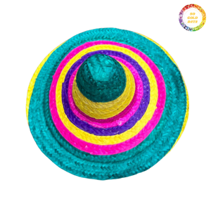 Chapeau de paille mexicain fait main à large bord pour festival, fête, déguisement – Fournisseur OEM en gros - Product Image 5