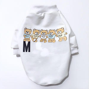 Sweat-shirt personnalisé pour chien avec imprimé ours en peluche mignon, vêtements chauds d'hiver pour animaux de compagnie, vêtements assortis pour chiens en couple, vêtements pour chiots en gros - Product Image 4