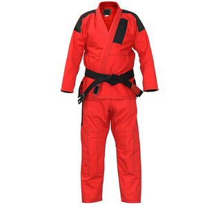 Kimono de Jiu Jitsu Moderno, Ligero y Transpirable, con Cuello Suave y Rodillas Reforzadas, Elástico para Uso Diario, para Nivel Avanzado - Product Image 4