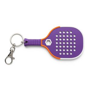 Llavero de Raqueta de Pádel de Alta Calidad, Tamaño Personalizado, Promocional, Duradero, de Goma, con Logotipo Personalizado en Relieve - Product Image 1