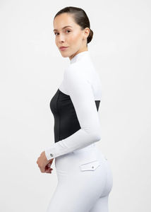 เสื้อเชิ้ตสำหรับผู้หญิงสำหรับขี่ม้า ดีไซน์ทันสมัย ผ้าเนื้อนุ่ม น้ำหนักเบา สวมใส่สบาย ดูดีมีสไตล์ - Product Image 5