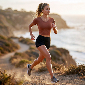 Top Deportivo Elástico en Cuatro Direcciones para Yoga, Pilates y Running, para Mujer, de Proveedor Taiwanés - Product Image 1