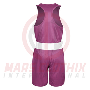 Uniforme de Boxeo Elástico Ligero Personalizado, Conjunto de Jersey y Pantalones Cortos de Boxeo Transpirables de Secado Rápido para Unisex - Product Image 3